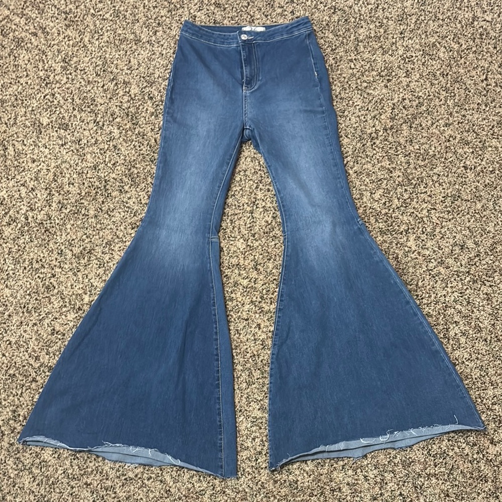 Free people bell bottom jeans